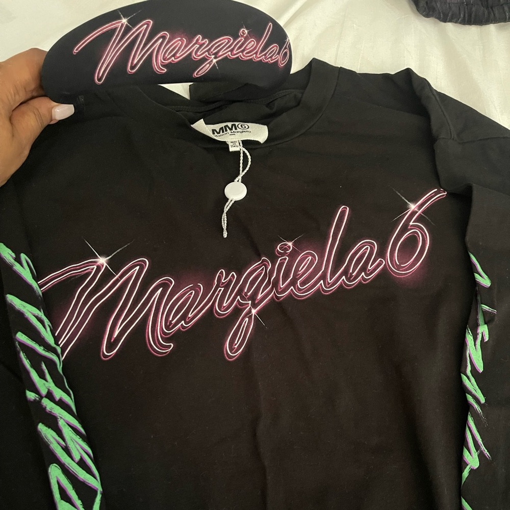 Maison margiela t shirt and head band